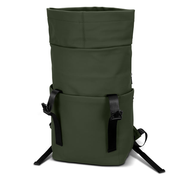 ARCHER Soft-Touch Flap Backpack (Navy)