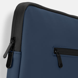 ARCHER Soft-Touch Laptop Sleeve (Black) — Zip