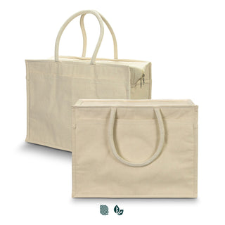 Fjord Shopping Cooler Tote (Natural) — Impact Aware
