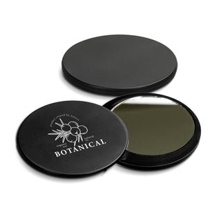 Shimmer Compact Mirror (White) — Branded
