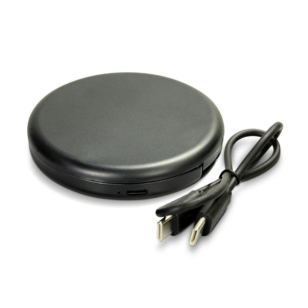 Glow LED Compact Mirror (Black)