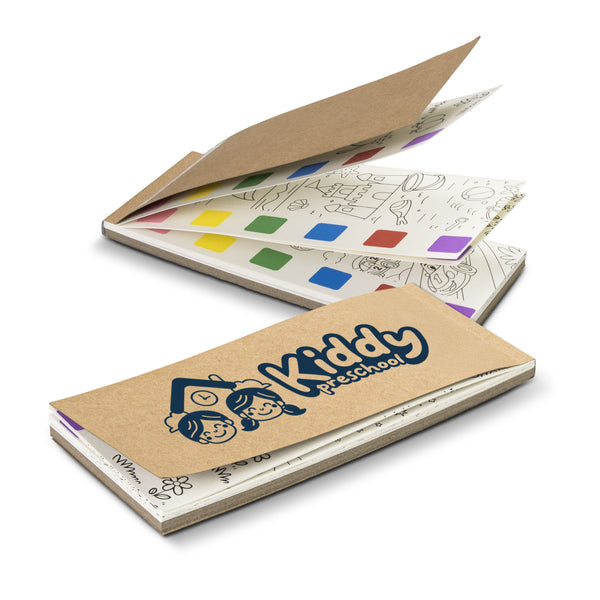 Palette Watercolour Bookmark Pad (Natural)