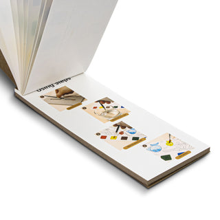 Palette Watercolour Bookmark Pad (Natural) — Detail