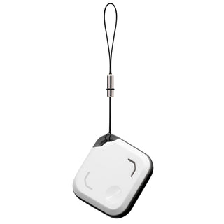 Cipher Bluetooth Tracker (White) — Loop Attachment