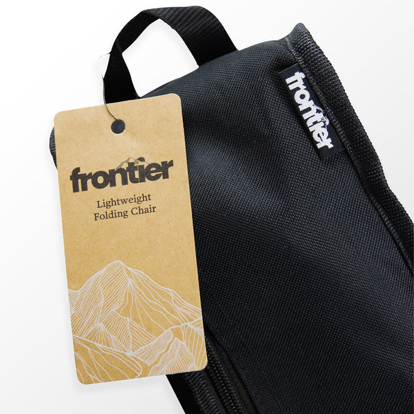Frontier Lightweight Folding Chair (Black)