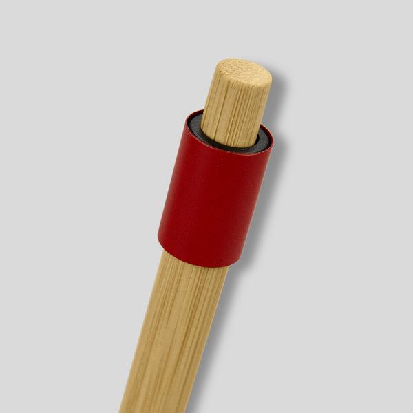 Flux Bamboo Spinner Pen (Natural/Black)