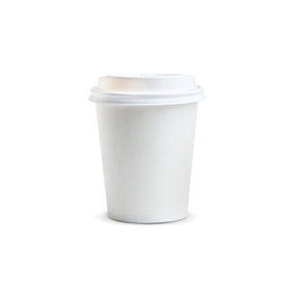 Brew Paper Coffee Cup - 230ml (White)