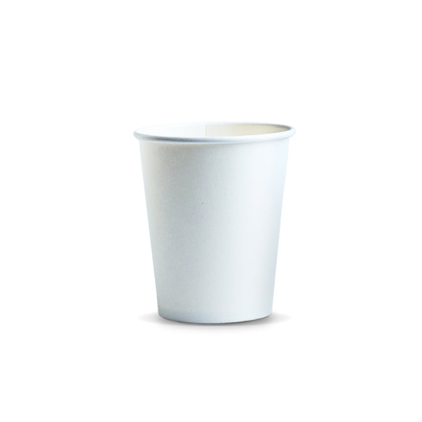 Brew Paper Coffee Cup - 230ml (White)