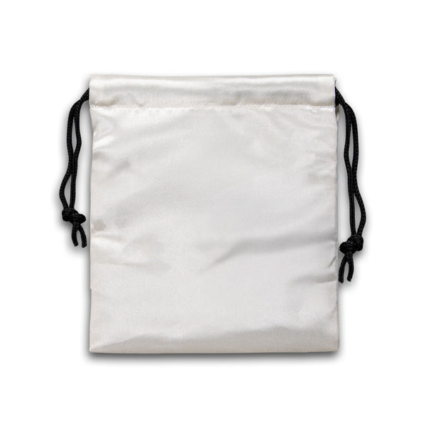 Silk Satin Gift Bag - Small (White)