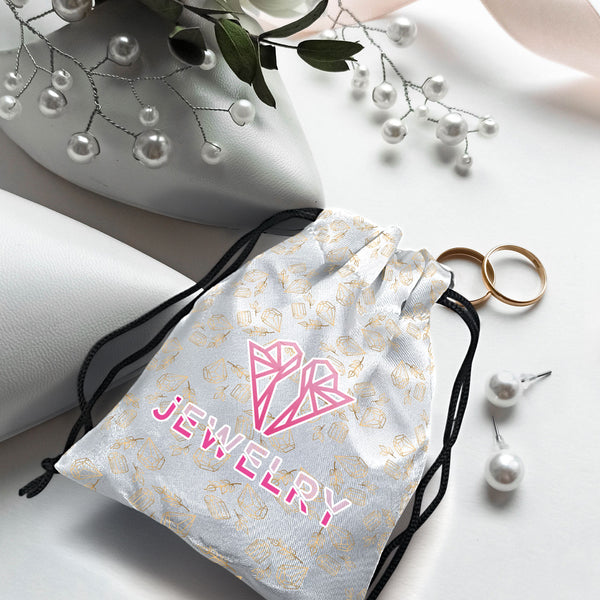 Silk Satin Gift Bag - Small (White)
