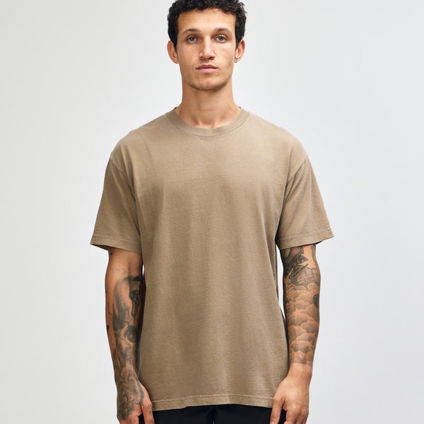 American Apparel 1301GD T-Shirt (Faded Brown)