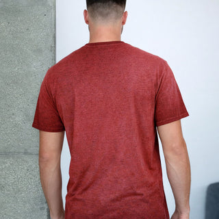 1310 Colortone Oil Wash T-Shirt (Red)