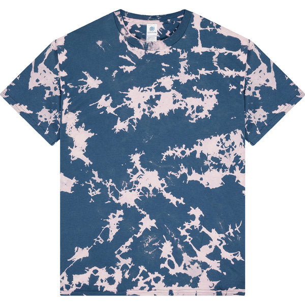 1385 Colortone Bleach Out Dyed T-Shirt (Blue)