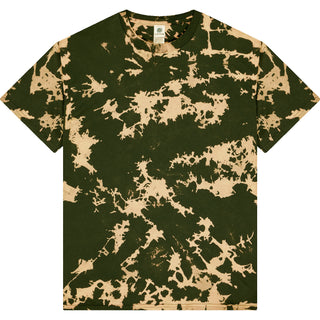 1385 Colortone Bleach Out Dyed Green - Front View | color:Green|view:front