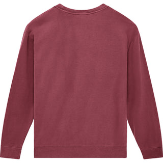 Comfort Colors 1466 Crimson - Back View | color:Crimson|view:back