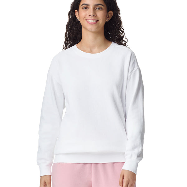 Comfort Colors 1566 Crewneck (White)