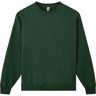 Gildan Heavy Blend 18000 Forest Green - Front View | color:Forest Green|view:front