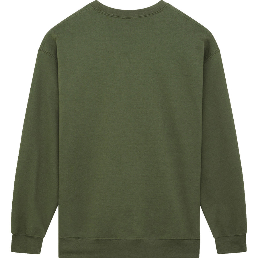 Gildan Heavy Blend 18000 Crewneck (Military Green)