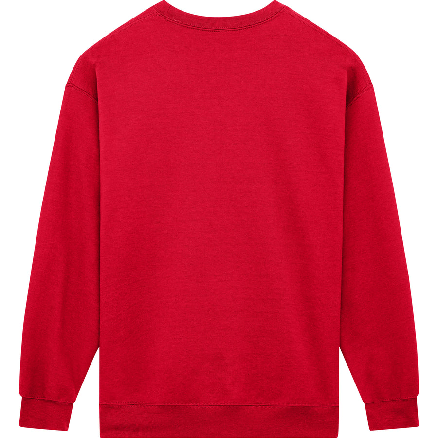 Gildan Heavy Blend 18000 Crewneck (Red)