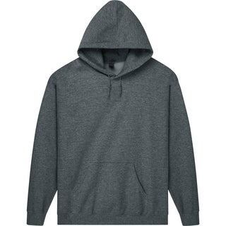 Gildan Heavy Blend 18500 Dark Heather - Front View | color:Dark Heather|view:front