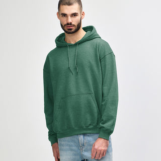 Gildan Heavy Blend 18500 Hoodie (Heather Dark  Green)