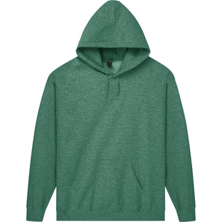 Gildan Heavy Blend 18500 Heather Dark  Green - Front View | color:Heather Dark  Green|view:front