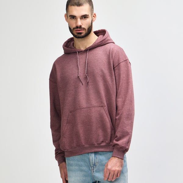 Gildan Heavy Blend 18500 Hoodie (Heather Dark  Maroon)
