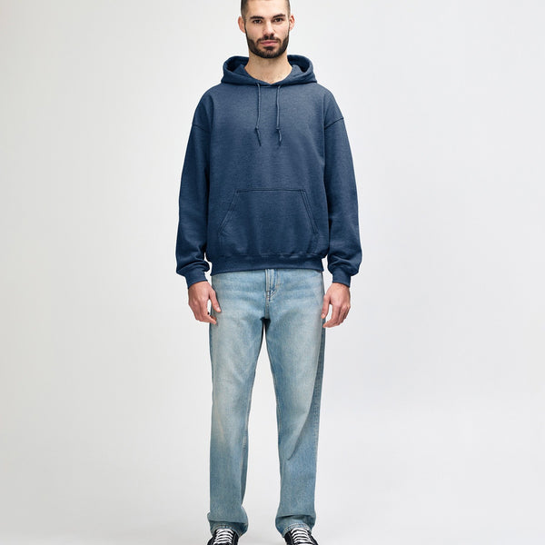 Gildan Heavy Blend 18500 Hoodie (Heather Dark Navy)