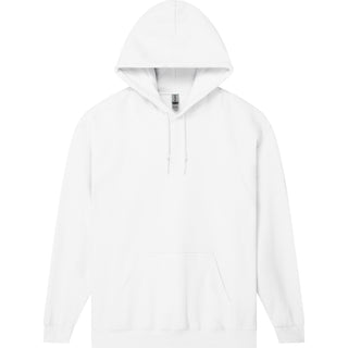 Gildan Heavy Blend 18500 White - Front View | color:White|view:front