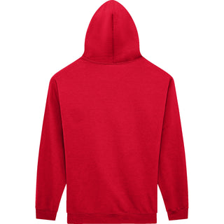 Gildan Heavy Blend 18600 Red - Back View | color:Red|view:back
