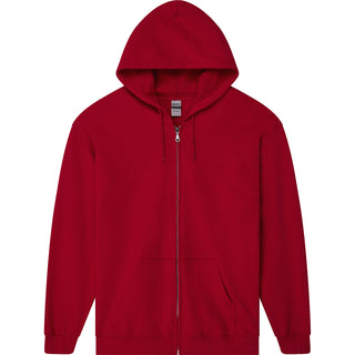 Gildan Heavy Blend 18600 Red - Front View | color:Red|view:front