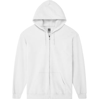 Gildan Heavy Blend 18600 White - Front View | color:White|view:front