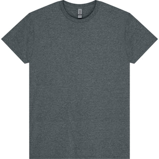 Gildan Ultra Cotton 2000 Dark Heather - Front View | color:Dark Heather|view:front