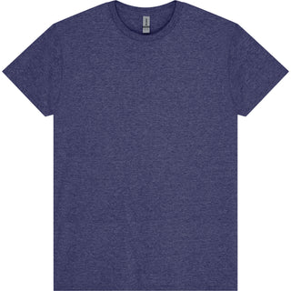 Gildan Ultra Cotton 2000 Heather Indigo - Front View | color:Heather Indigo|view:front