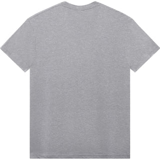 American Apparel 2001CVC Heather Grey - Back View | color:Heather Grey|view:back