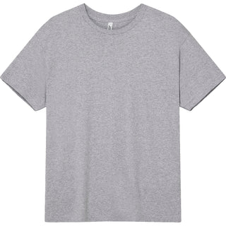 American Apparel 2001CVC Heather Grey - Front View | color:Heather Grey|view:front