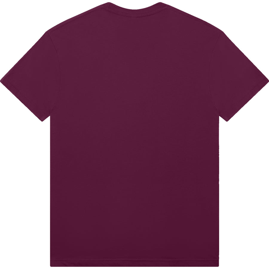 American Apparel 2001 T-Shirt (Burgundy)