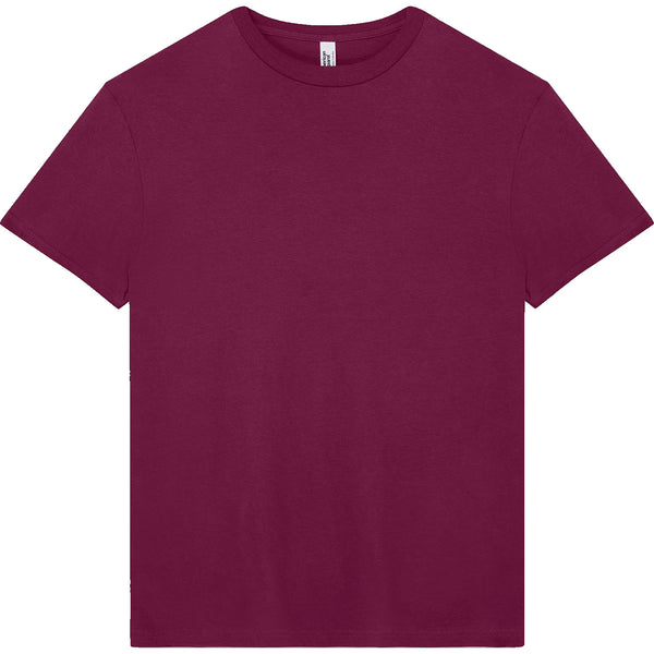 American Apparel 2001 T-Shirt (Burgundy)