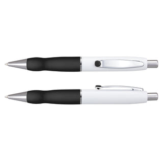 Sterling Pen - White Barrel (Black)