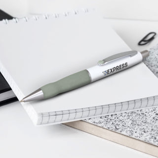 Sterling Pen - White Barrel (Grey) — Feature