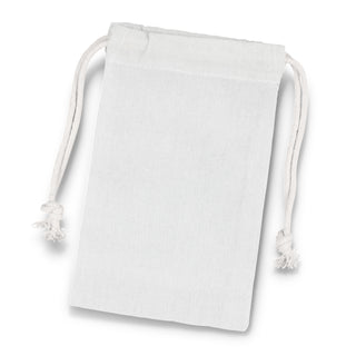 Linen Cotton Gift Bag - Small (White)