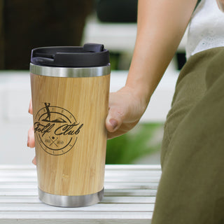 Bamboo Double Wall Cup (Natural) — Feature
