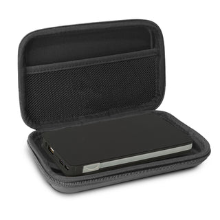 Pulse 10k Wireless Charging Power Bank (White) — Carry Case - XL