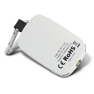 Spark Power Bank (White) — Back