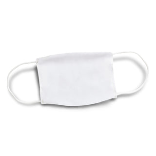 Shield Reusable Face Mask Full Colour - Small (White) — White -Spread