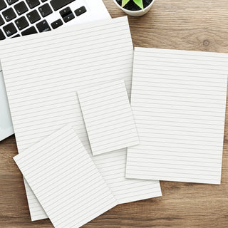 Shale Office Note Pad - A7 (White) — Feature