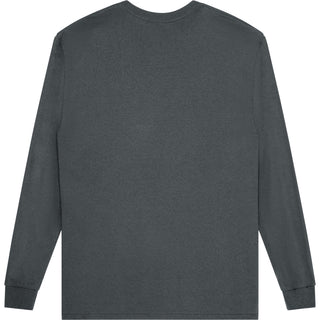 Gildan Ultra Cotton 2400 Charcoal - Back View | color:Charcoal|view:back