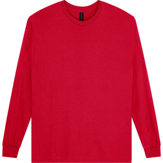 Gildan Ultra Cotton 2400 Red - Front View | color:Red|view:front