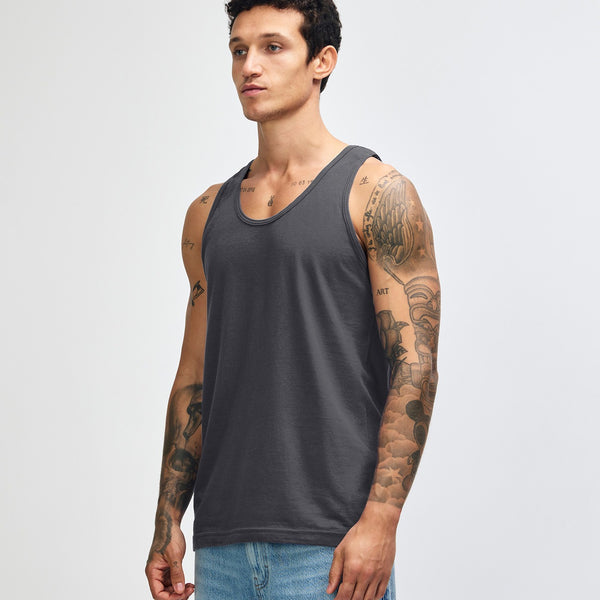 American Apparel 2408 Tank Top (Asphalt)