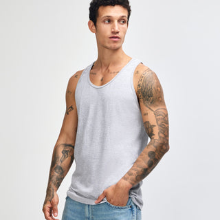 American Apparel 2408 Tank Top (Heather Grey)